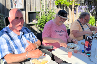 BBQ bij Remco thuis 2025